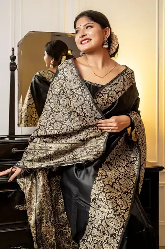 Zari Bhagalpuri Saree