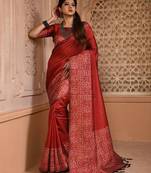 Zari Bhagalpuri Saree