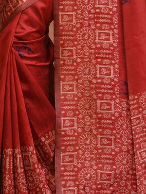 Zari Bhagalpuri Saree 4