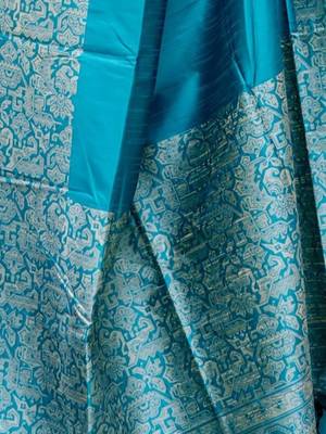 Zari Bhagalpuri Saree 4