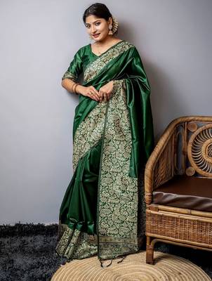 Zari Bhagalpuri Saree 1