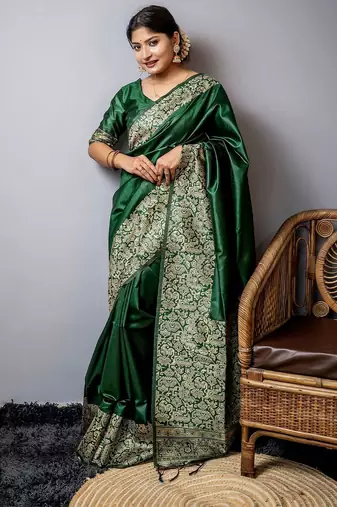 Zari Bhagalpuri Saree