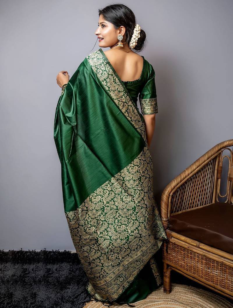 Zari Bhagalpuri Saree
