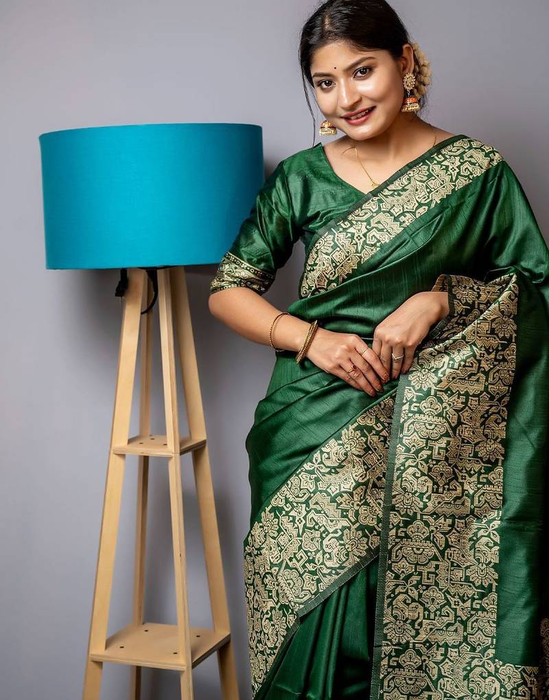 Zari Bhagalpuri Saree