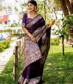 Zari Bhagalpuri Saree