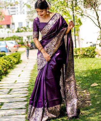 Zari Bhagalpuri Saree 2