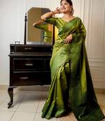 Zari Bhagalpuri Saree