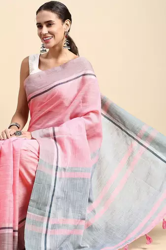 Woven Design Pure Cotton Taant Saree