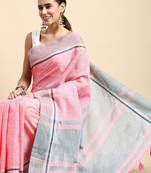 Woven Design Pure Cotton Taant Saree