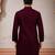 Wine woven fancy kurta payjama for men