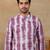 Wine linen fabric kurta payjama