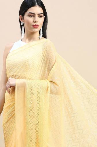 Embellished Sequinned Saree