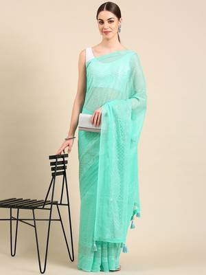 Embellished Sequinned Saree 1