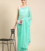 Embellished Sequinned Saree