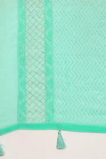 Embellished Sequinned Saree