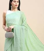 Embellished Sequinned Saree