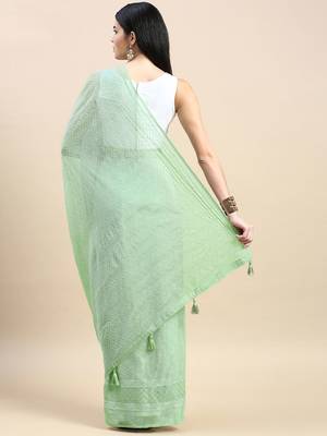 Embellished Sequinned Saree 3