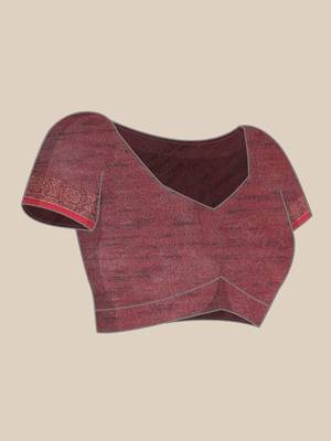 Woven Design Ethnic Motifs Zari Kanjeevaram Saree 7
