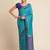 Geometric Printed Zari Leheriya Saree