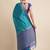 Geometric Printed Zari Leheriya Saree