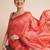 Geometric Printed Zari Leheriya Saree