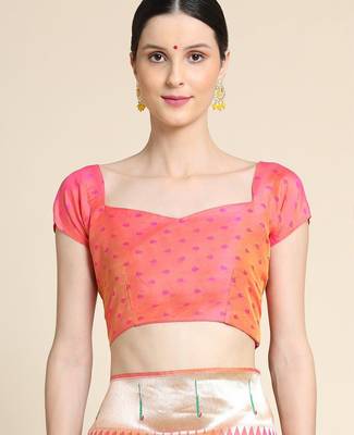 Ethnic Motifs Woven Design Zari Saree 5