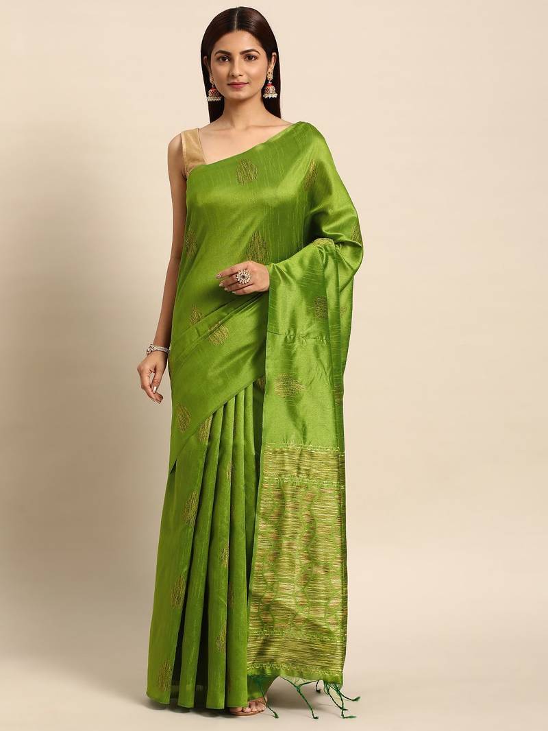 Zari Silk Blend Kovai Saree