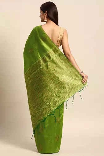 Zari Silk Blend Kovai Saree