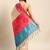 Colourblocked Silk Blend Tussar Saree