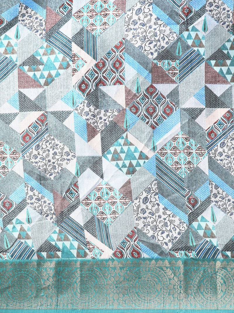 Zari Silk Cotton Sambalpuri Saree