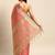 Striped Zari Linen Blend Baluchari Saree