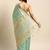Striped Zari Linen Blend Baluchari Saree