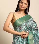 Zari Silk Cotton Sambalpuri Saree