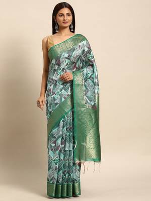 Zari Silk Cotton Sambalpuri Saree 2