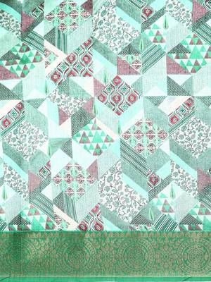 Zari Silk Cotton Sambalpuri Saree 4
