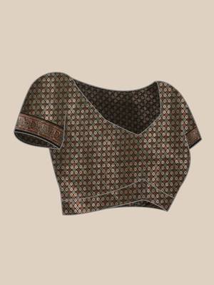 Ethic Motifs Zari Kanjeevaram Saree 7