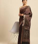 Ethnic Motifs Zari Kanjeevaram Saree