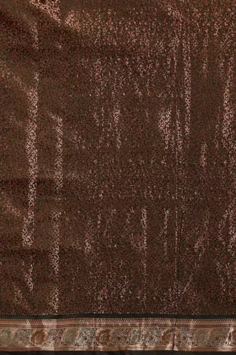 Ethnic Motifs Zari Kanjeevaram Saree