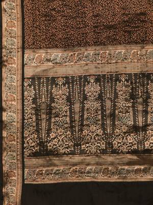 Ethnic Motifs Zari Kanjeevaram Saree 5