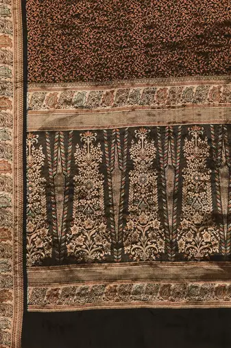 Ethnic Motifs Zari Kanjeevaram Saree