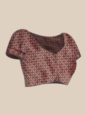Ethic Motifs Zari Kanjeevaram Saree 7