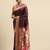 Bandhani Zari Silk Cotton Paithani Saree