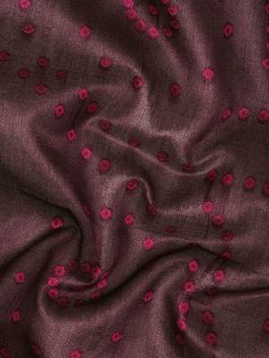 Bandhani Zari Silk Cotton Paithani Saree 6