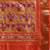 Bandhani Zari Silk Cotton Paithani Saree