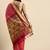 Bandhani Zari Silk Cotton Paithani Saree