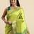 Bandhani Zari Silk Cotton Paithani Saree