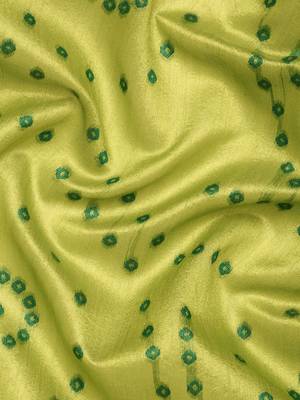 Bandhani Zari Silk Cotton Paithani Saree 6
