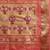 Bandhani Zari Silk Cotton Paithani Saree