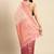Pink & Gold-Toned Floral Zari Jute Cotton Baluchari Saree
