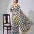 Multy color smart and designer printed ready to wear satin saree